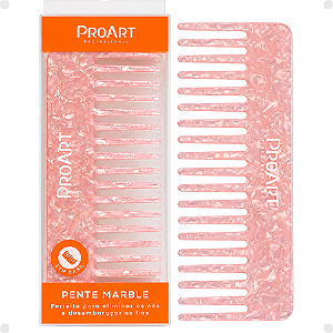 Pente Sem Cabo Proart Marble Rosa Pm14bb