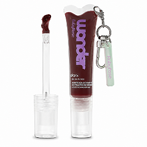 Glossy Balm Ruby Rose Wonder Iris Burgundy Brown Com Chaveiro Hb-l6413-3