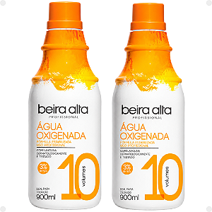 Kit Beira Alta Água Oxigenada: 10 Volumes C/2 900ml