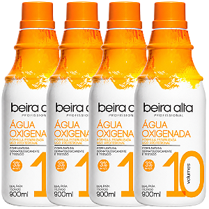 Kit Beira Alta Água Oxigenada: 10 Volumes C/4 900ml