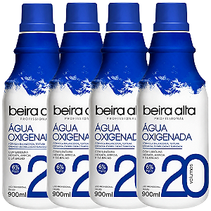 Kit Beira Alta Água Oxigenada: 20 Volumes C/4 900ml