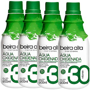 Kit Beira Alta Água Oxigenada: 30 Volumes C/4 900ml