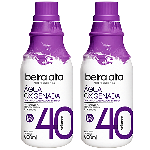 Kit Beira Alta Água Oxigenada: 40 Volumes C/2 900ml