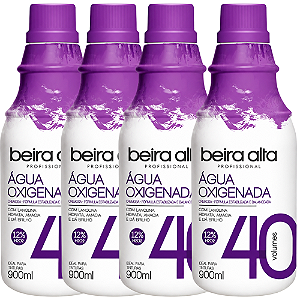 Kit Beira Alta Água Oxigenada: 40 Volumes C/4 900ml