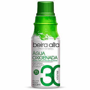 Água Oxigenada 30 Volumes Beira Alta 450ml