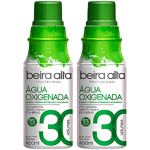 Kit Beira Alta Água Oxigenada:30 Volumes C/2 450ml