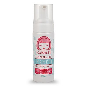 Espuma De Limpeza Facial Kokeshi Chamego Todos Os Tipos de Pele 150ml