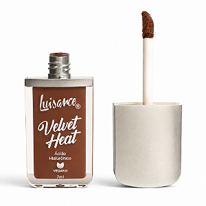 Batom Líquido Matte Luisance Velvet Heat Cacau Intenso Ref.: L3336