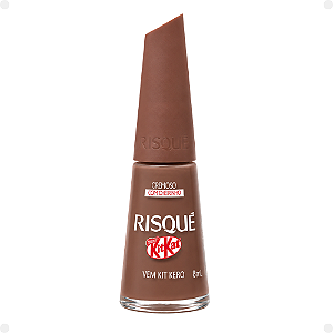 Esmalte Cremoso Risqué KitKat Vem Kit Kero 8ml