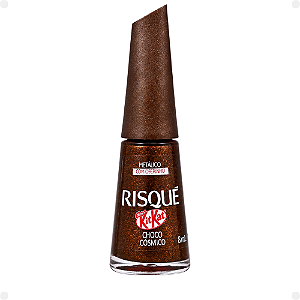 Esmalte Metálico Risqué KitKat Choco Cósmico 8ml