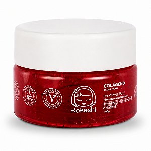 Geleia Facial Kokeshi Colágeno Firmeza e Elasticidade 100g