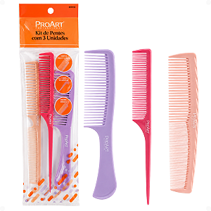 Kit De Pentes Proart Com 3 Unidades Kdp01b