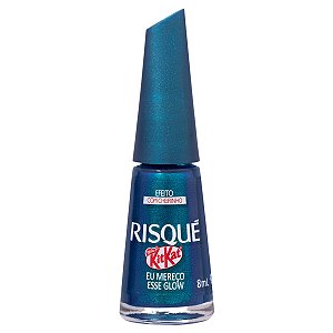 Esmalte Efeito Risqué KitKat Eu Mereço Esse Glow 8ml