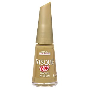 Esmalte Cremoso Risqué KitKat Crocante na Medida 8ml