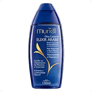 Óleo Corporal Muriel Elixir Árabe Clareamento De Manchas 150ml