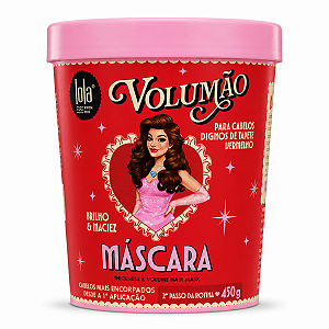 Máscara Lola Volumão Brilho & Maciez 450g