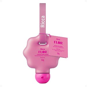 Creme Para Mãos Deo Hidratante Ricca Flor Peônia 50g