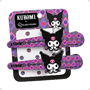 Tic Tac Para Cabelo Kuromi By Klass Vough Com 2 Unidades Km08b