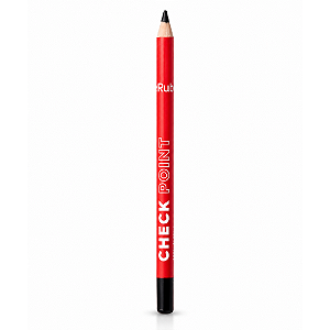 Lápis De Olhos Ruby Rose Check Point Preto Hb-e2404