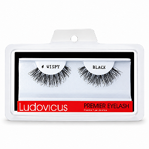 Cílios Postiços Ludovicus Premier Eyelash Wispy Black