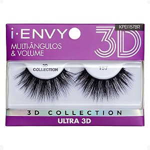 Cílios Postiços Ultra 3d Collection 157 Kpei157br I-envy