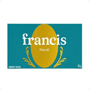 Sabonete Vegetal Em Barra Francis Neroli 90g