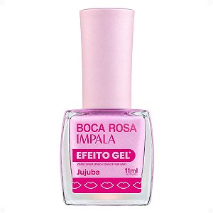 Esmalte Efeito Gel Impala Boca Rosa Jujuba 11ml