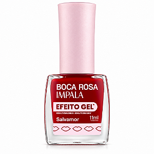 Esmalte Efeito Gel Impala Boca Rosa Salvamor 11ml