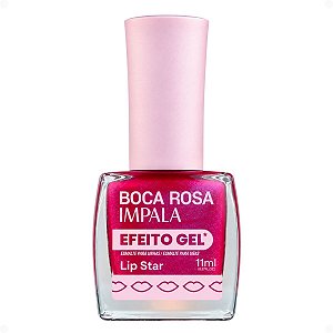 Esmalte Efeito Gel Impala Boca Rosa Lip Star 11ml