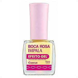 Esmalte Efeito Gel Impala Boca Rosa Cuscuz 11ml