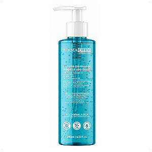 Espuma Cremosa De Limpeza Facial Dermachem Pele Normal a Seca 240ml