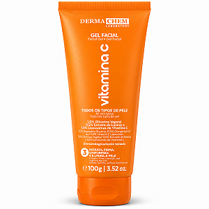 Gel Facial Dermachem Vitamina C Todos Os Tipos De Pele 100g