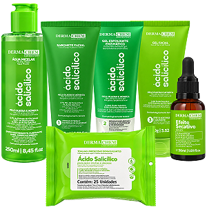 Kit Dermachem Ácido Salicílico Com 6 Produtos