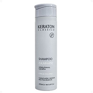 Shampoo Keraton Clássico Graphite Cinza Escuro 250ml