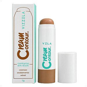 Contorno Em Stick Vizzela Cream Contour Cor 01 7g