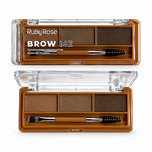 Sombra Para Sobrancelhas Ruby Rose Brow Me Bm02 Hbe2516-2
