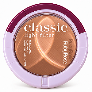 Pó Compacto Ruby Rose Classic Light Filter P15 Hb-m409-3