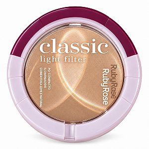 Pó Compacto Ruby Rose Classic Light Filter P5 Hb-m409-1