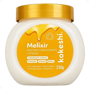 Máscara Condicionante Kokeshi Melixir Extrato De Mel 230g