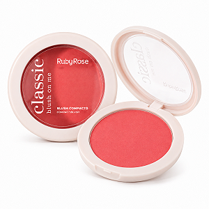 Blush Compacto Ruby Rose Classic Blush On Me Peach Panic Hb-m11-5 5g