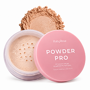Pó Solto Facial Ruby Rose Powder Pro Ps60 Hb-m400-6 10g
