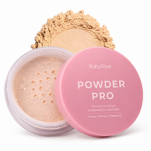 Pó Solto Facial Ruby Rose Powder Pro Ps40 Hb-m400-4 10g