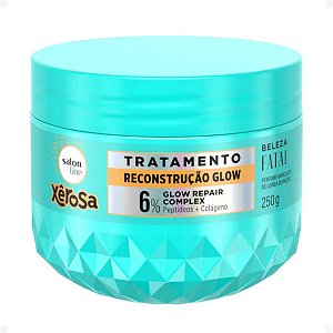 Máscara Salon Line Xêrosa Beleza Fatal Tratamento Reconstrução Glow 250g