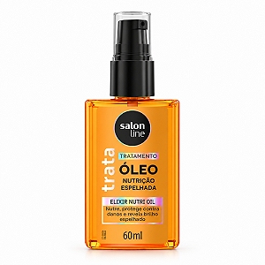 Óleo De Tratamento Salon Line Trata Nutrição Expelhada Elixir Nutri Oil 60ml