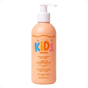 Leave-in Condicionante Acquaflora Kids Cachos 200ml