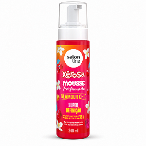 Mousse Perfumado Salon Line Xêrosa Glamour Chic Super Definição 240ml