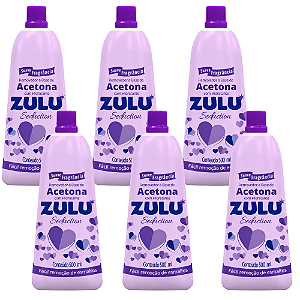 Kit Removedor Zulu Seduction Com 6 Unidades 500ml