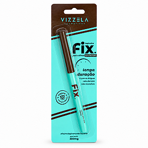 Lapiseira Para Olhos Vizzela Fix Longa Duração Cor Marrom