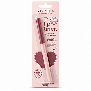 Lapiseira Para Lábios Vizzela Lip Liner 02 Corajosa