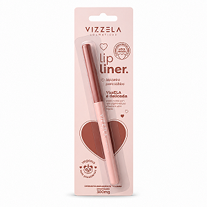 Lapiseira Para Lábios Vizzela Lip Liner 01 Delicada